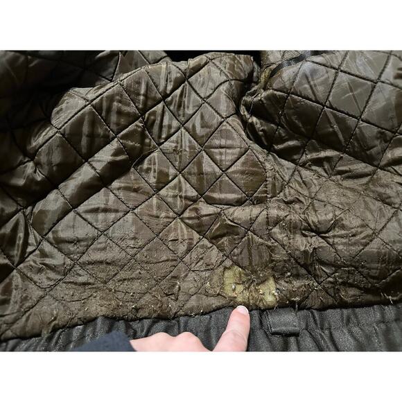 Vintage Tuffy ANR Bomber Jacket Mens 42L 70s Flight Coat Nylon Full Zip Flaws - Picture 8 of 11